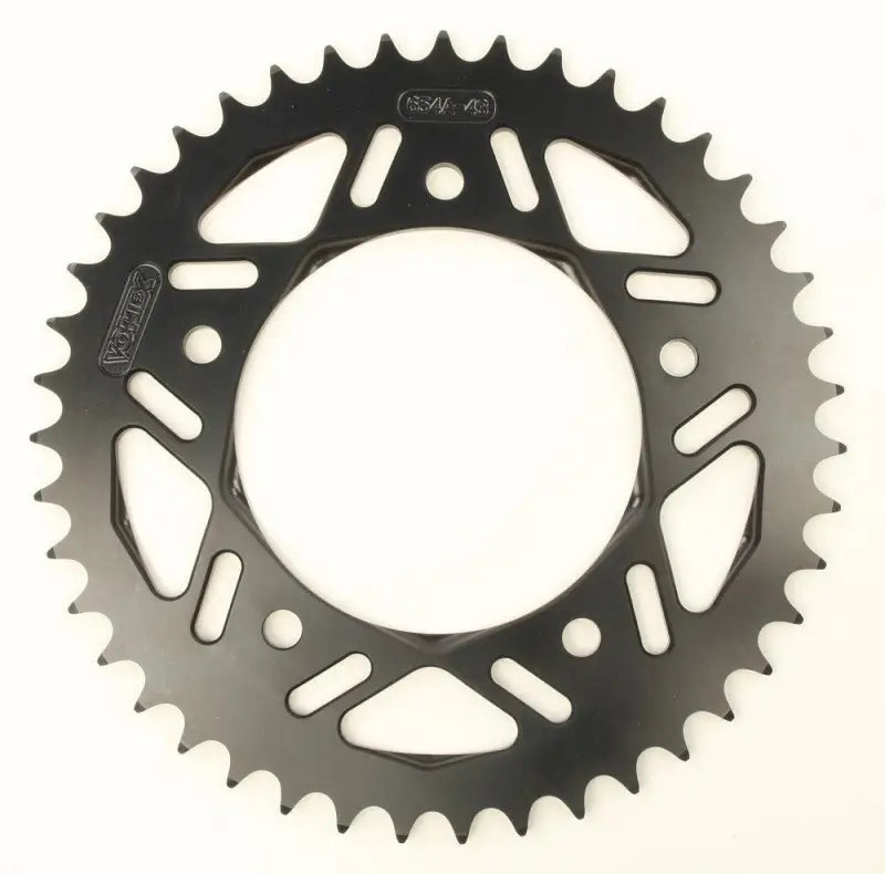 654AK-43 Vortex Rear F5 Sprocket Aluminum 43T-520 Blk Hc Yam wps-3-654ak43