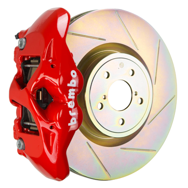 Brembo 12-16 Scion FR-S Front GT BBK 4 Piston Cast 326 x30 1pc Rotor Slotted Type1-Red brb1S5.6003A2
