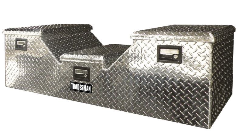 Tradesman Aluminum Flush Mount 5th Wheel Truck Box - Brite tra6132