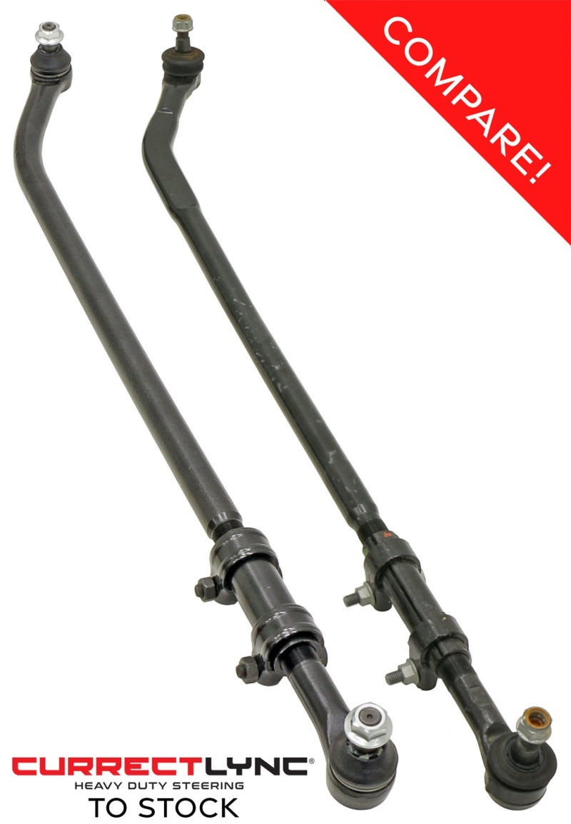 RockJock JK Currectlync Bolt-On 1.3in Diameter Forged Construction Drag Link rokJK-9704DL