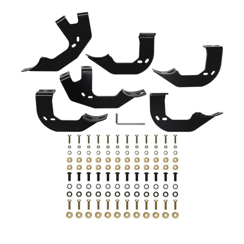 Westin PRO TRAXX 4 Oval Step Nerf Bars Black Steel Model 21-22675