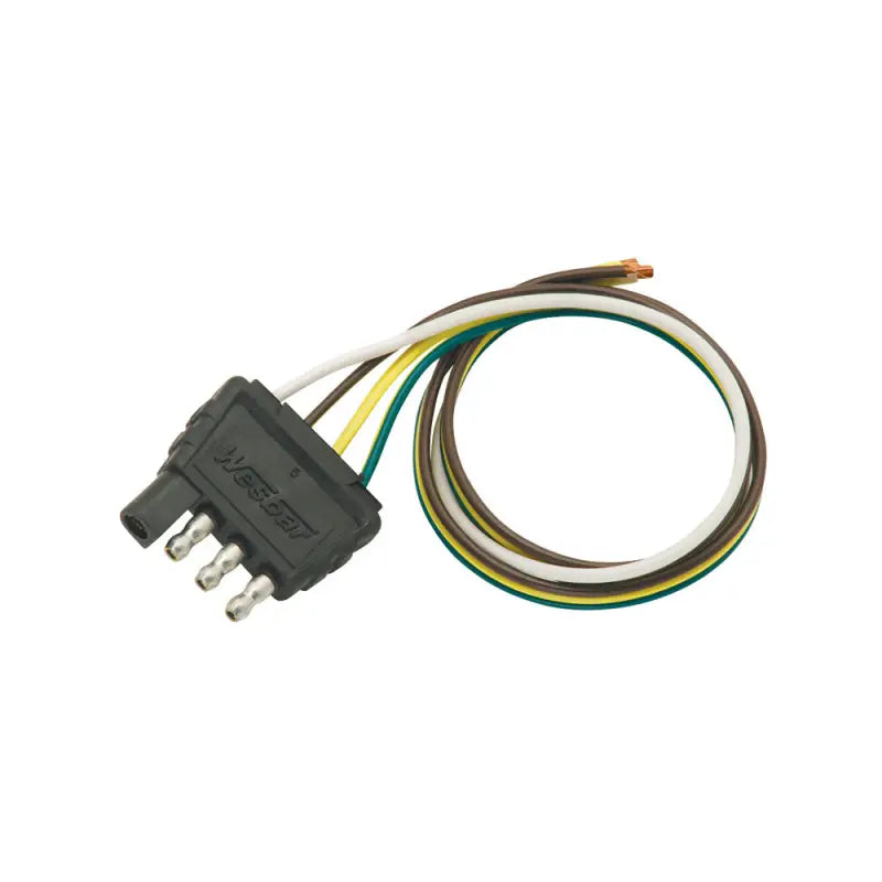 707285 Wesbar 4-Flat Trailer End Connector 18' W w1b707285