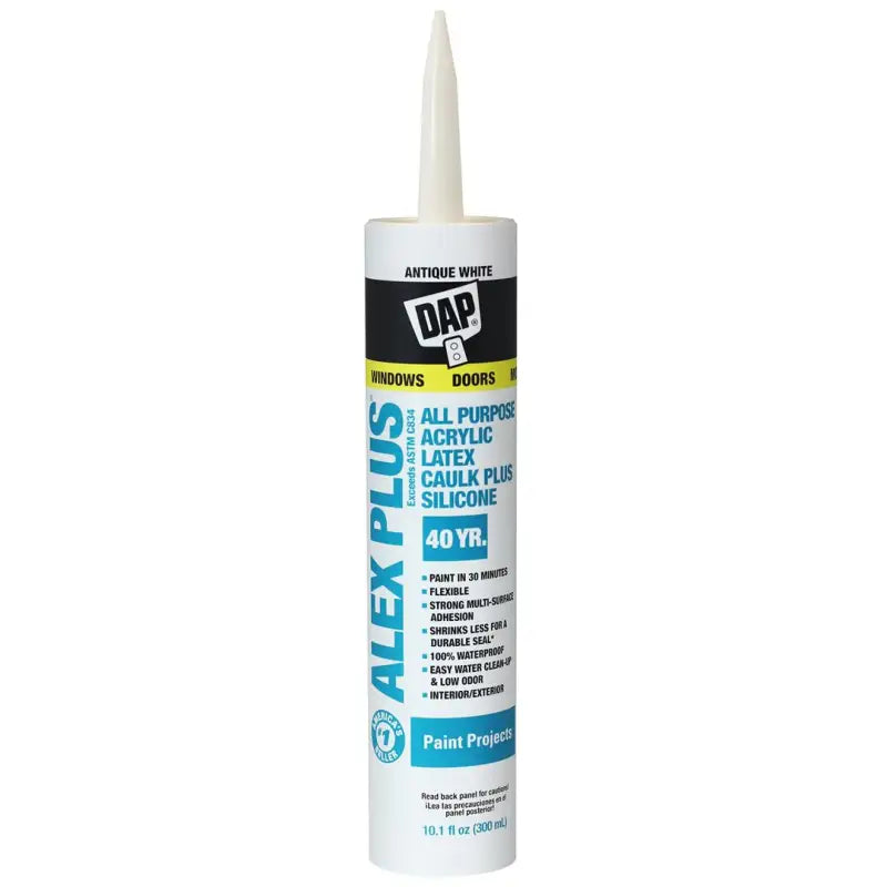 7079818152 DAP Latex Caulk + Silicone-10 d7a7079818152