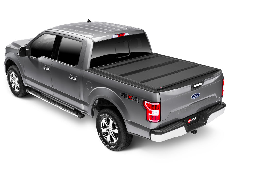 BAK BAKFlip MX4 Hard Folding Truck Bed Cover - Matte Finish - 2015-2020 Ford F-150 8' 2" Bed Model 448328