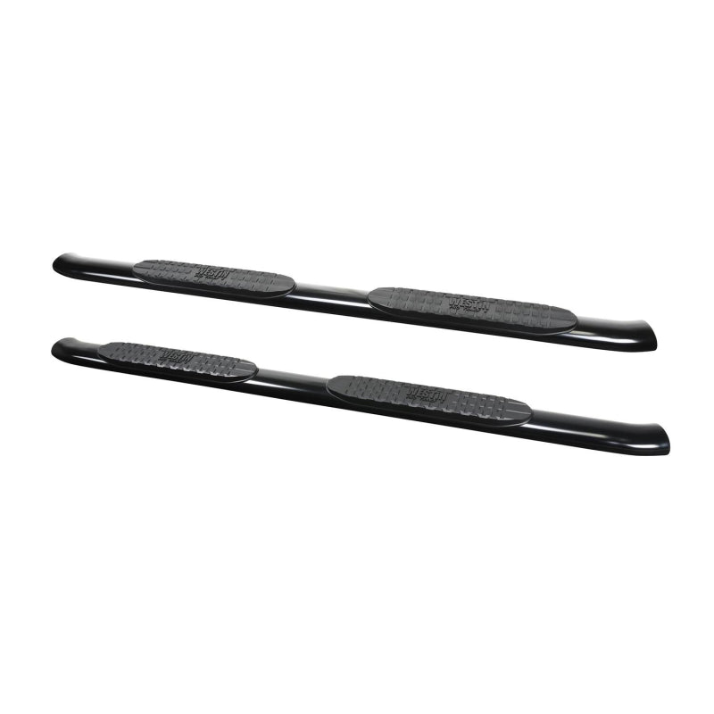 Westin PRO TRAXX 4 Oval Step Nerf Bars Black Steel For Quad Cab Model 21-24095