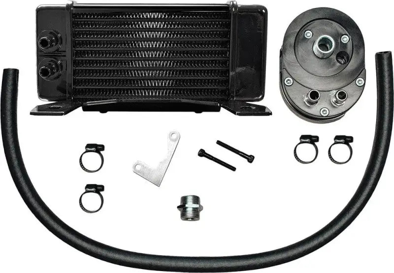 750-2300 Jagg Lowmount 10-Row Oil Cooler Black wps-821-2006