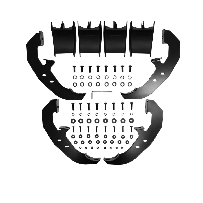 Westin PRO TRAXX 4 Oval Step Nerf Bars Black Model 21-24115