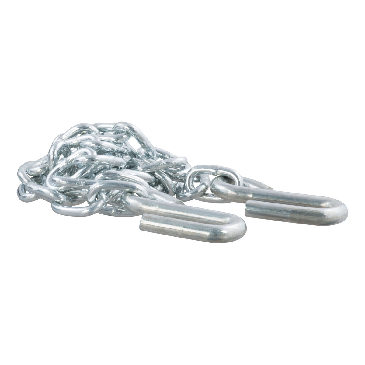 CURT 48-Inch Trailer Safety Chain with 3/8-In S-Hooks, 2,000 lbs Break Strength Model 80010