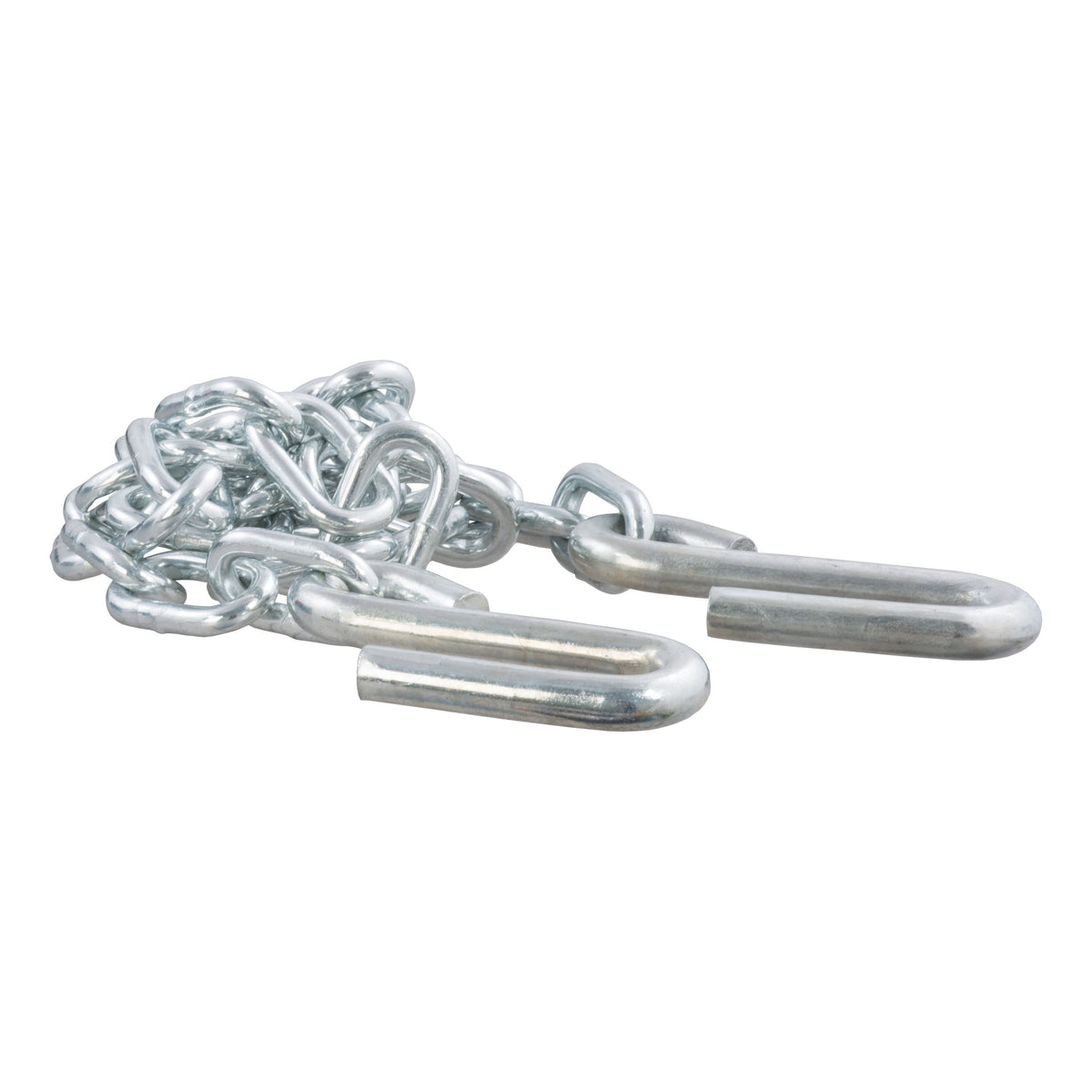 CURT 48-Inch Trailer Safety Chain with 7/16-In S-Hooks, 5,000 lbs Break Strength Model 80030