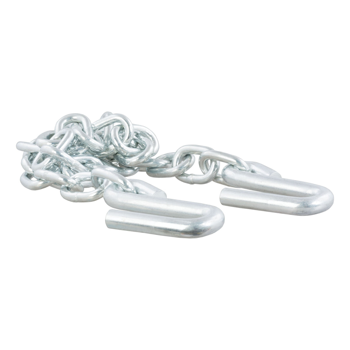 CURT 48-Inch Trailer Safety Chain with 17/32-In S-Hooks, 7,000 lbs Break Strength Model 80301