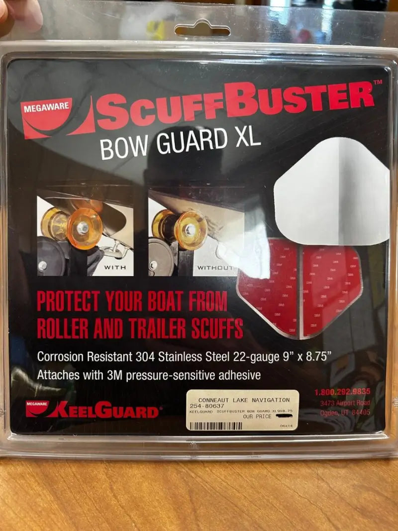 80637 Keelguard Scuffbuster Bow Guard Xl Solid kee80637