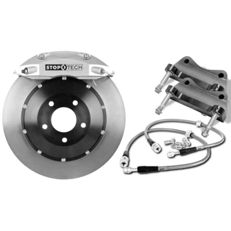 StopTech BMW 525 Rear BBK 355x32mm w/Trophy Anodized ST-40 Calipers Zinc Drilled Rotors 83.152.0047.R4