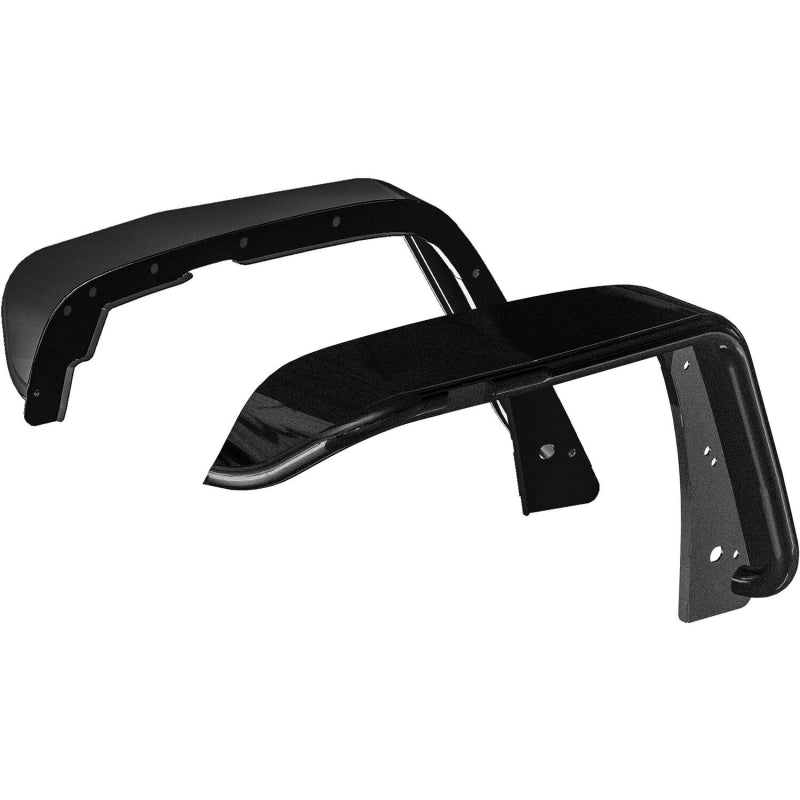 Westin Tube Fenders Front Pair Steel w/Textured Black Finish Model 62-1005