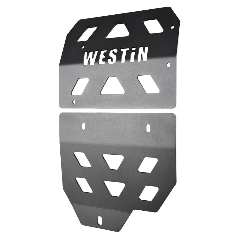 Westin Transmission Pan Skid Plate Textured Black Model 42-21075