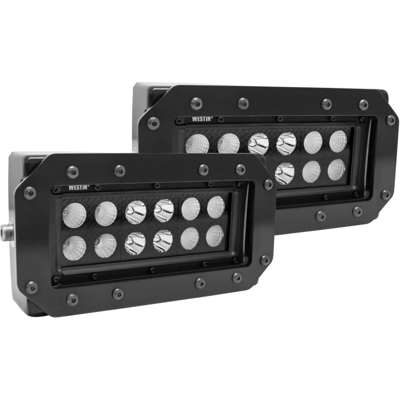 Westin HDX Flush Mount B-FORCE LED Light Kit 6 in. LED Light Bars Model 57-0025