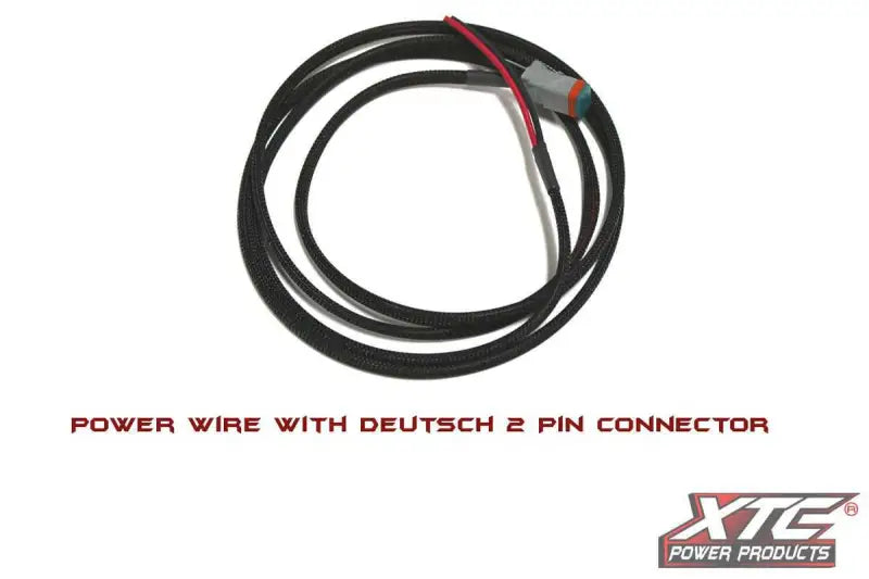 9' 14 Ga. Power Wire To 2 Pin Deutsch Connector wps-630-1183