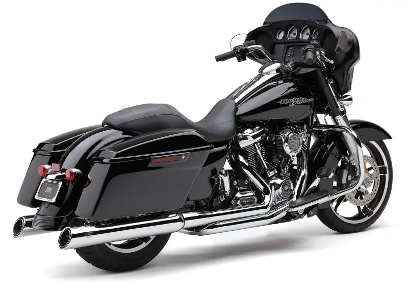 909 Uppercut Slip-On Chrome Mufflers for FLH/FLT 1995-2016 82-96058