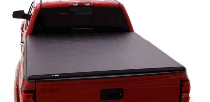 Lund 2016-2020 Toyota Tacoma (5ft. Bed) Hard Fold Tonneau Cover - Black 969186