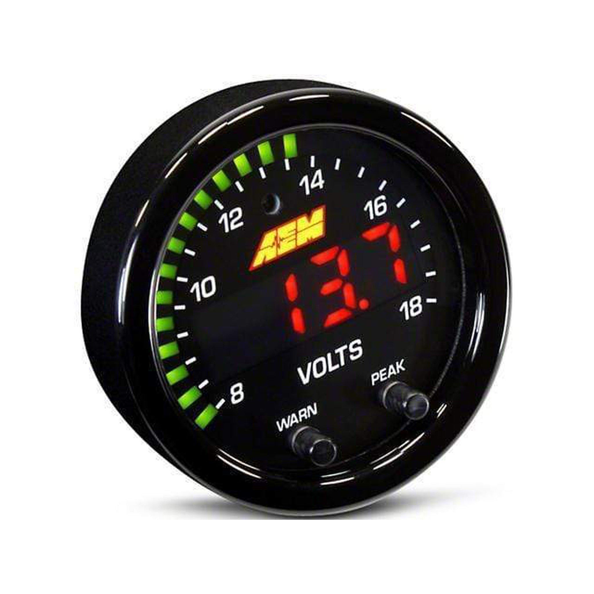 AEM X-Series 8-18V Volt Gauge