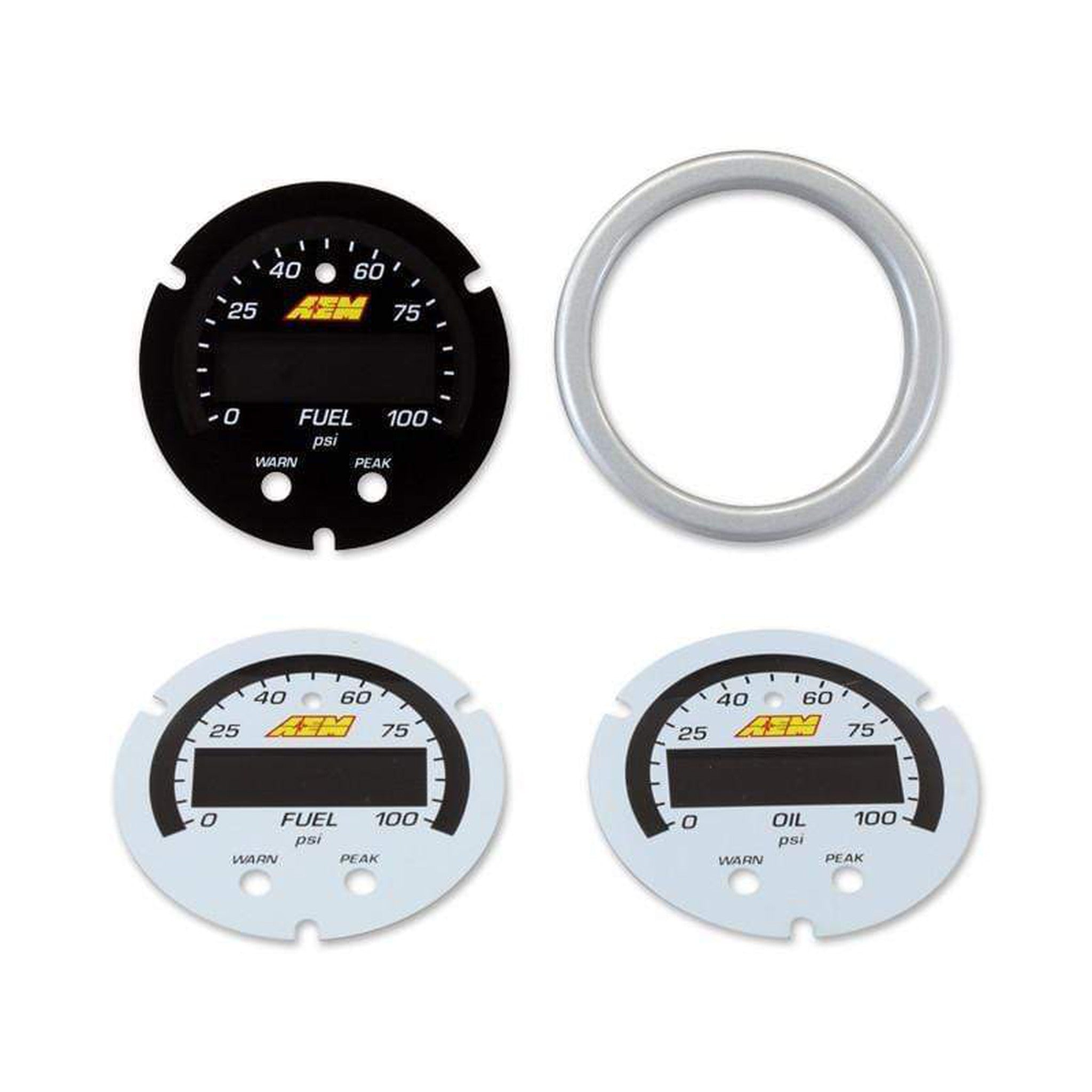 AEM X-Series Pressure Gauge Accessory Kit