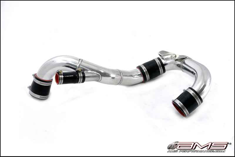 AMS Performance 08-15 Mitsubishi EVO X Lower I/C Pipe Kit for Stock Flange - Polished AMS.04.09.0003-1