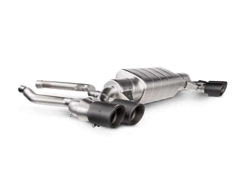 Akrapovic 2020+ BMW M340i (G20) (Incl OPF/GPF) Slip-On Line (Titanium) w/ Carbon Tips S-BM/T/17H