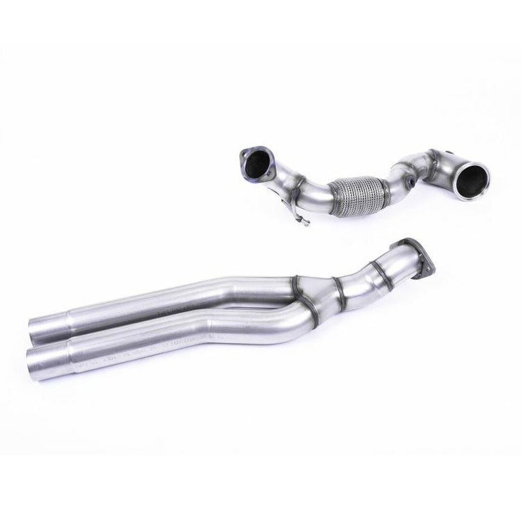 Milltek Large Bore Downpipe w/ Catalyst Delete for Audi RS3 8V/8Y 2017+