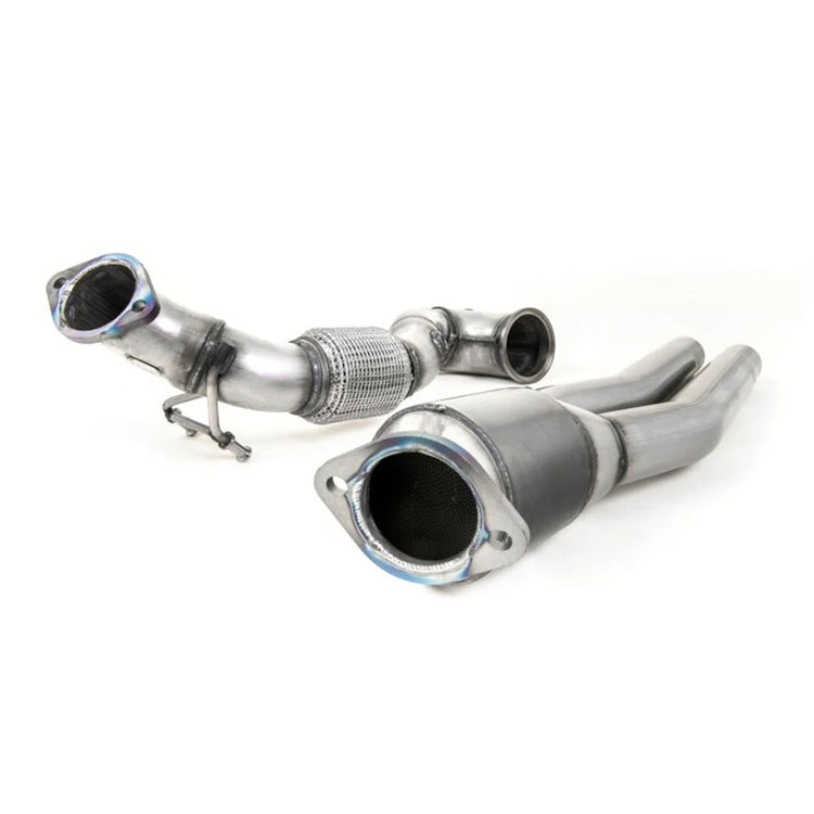 Milltek Large Bore Downpipe w/ Hi-Flow Sports Catalyst (For All Exhausts) Audi RS3 8V/8Y 2017+