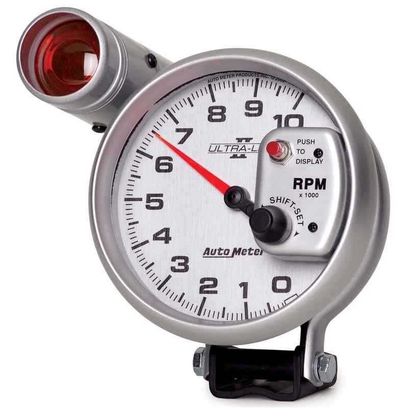 Autometer Ultra-Lite II 5 Inch 10000 RPM Tach w/ Shift Light 4999