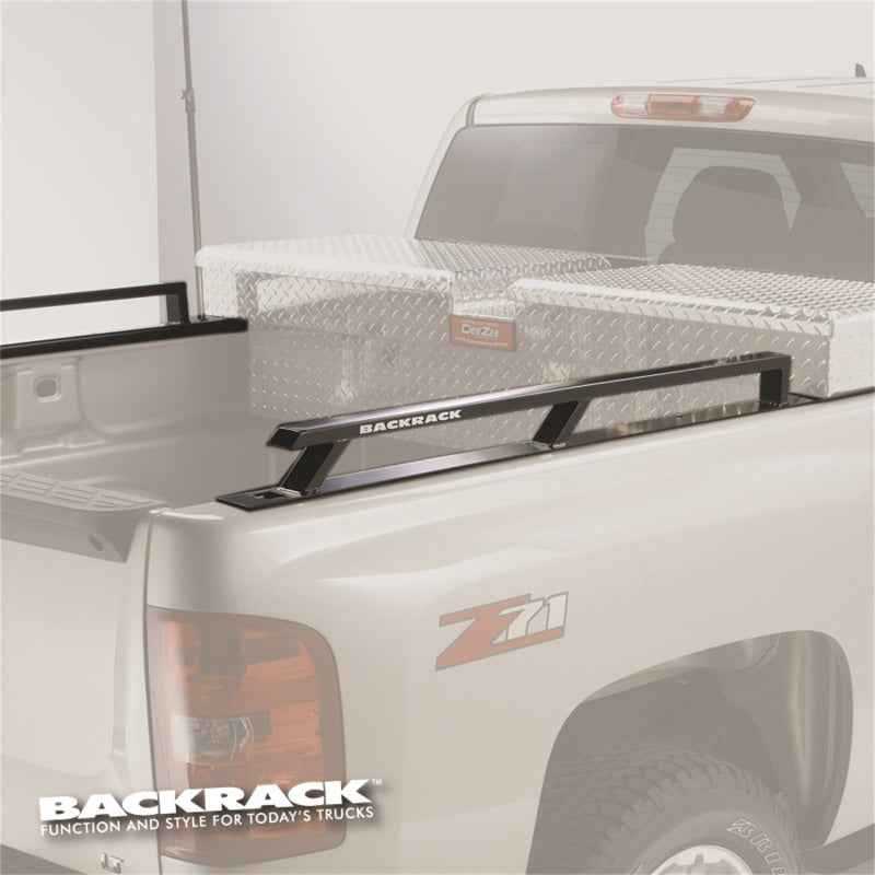 BackRack 99-16 Superduty 6.5ft Bed Siderails - Toolbox 21in 65501TB