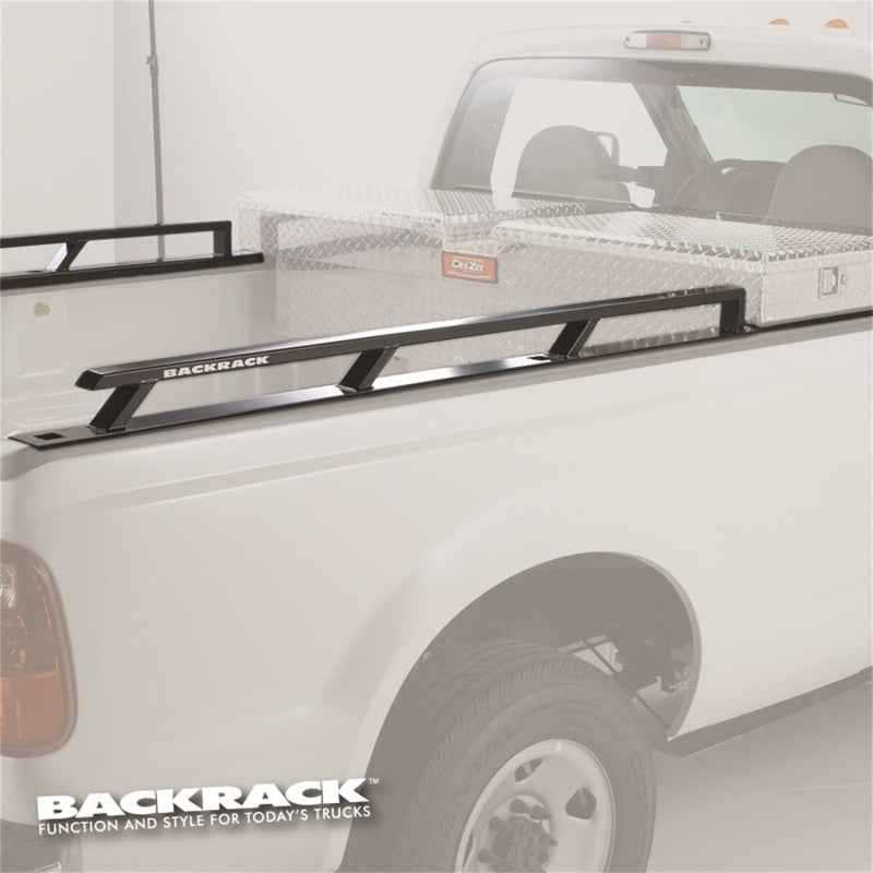 BackRack 99-16 Superduty 8ft Bed Siderails - Toolbox 21in 80501TB