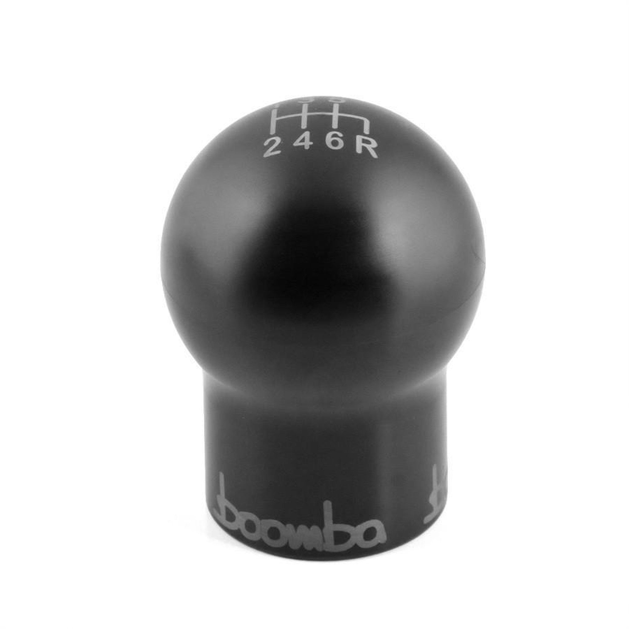 Boomba Round 270G Shift Knob 6 Speed Subaru WRX 02-25 / STI 04-21 - Black | 031000020100