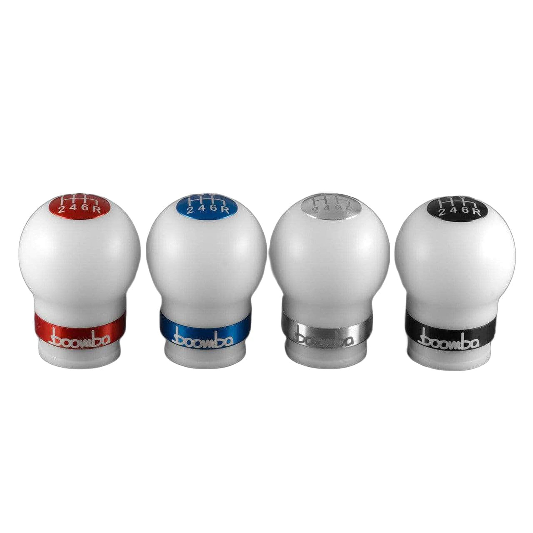 Boomba White Round 420G Shift Knob V2 Honda Civic SI / Type R 2017-2021