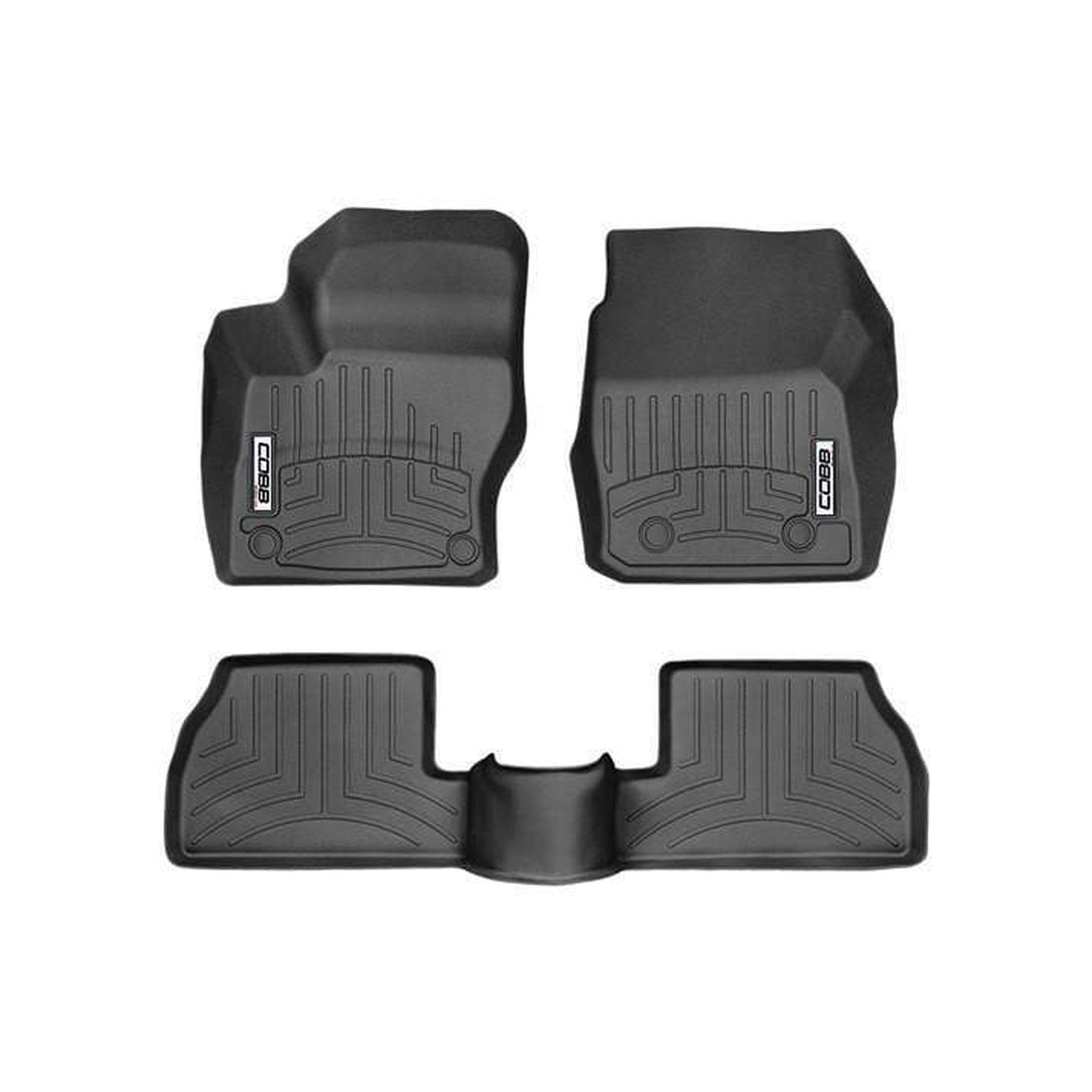 COBB x WeatherTech FloorLiner and Rear FloorLiner Set Ford Focus RS 2016-2018 | WT449791-440752