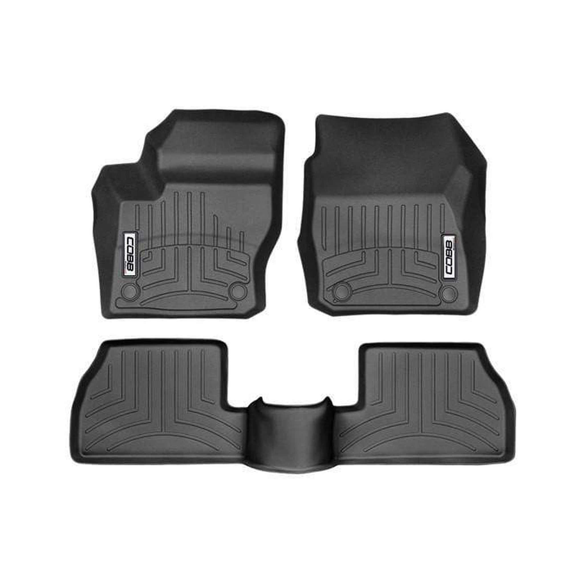 COBB x WeatherTech FloorLiner and Rear FloorLiner Set Ford Focus ST 2014-2017 | WT446461-440752