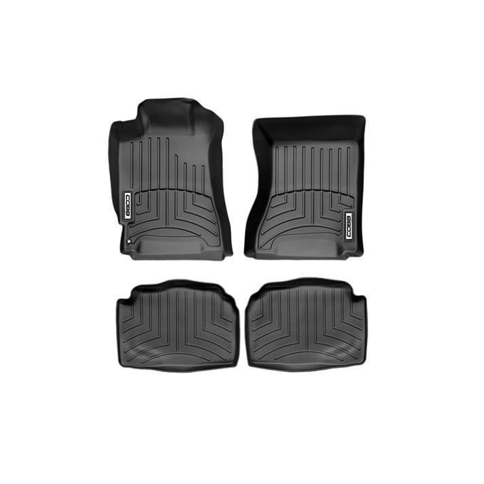 COBB x WeatherTech FloorLiner and Rear FloorLiner Set Subaru Forester XT 2004-2008 | WT441281-440972