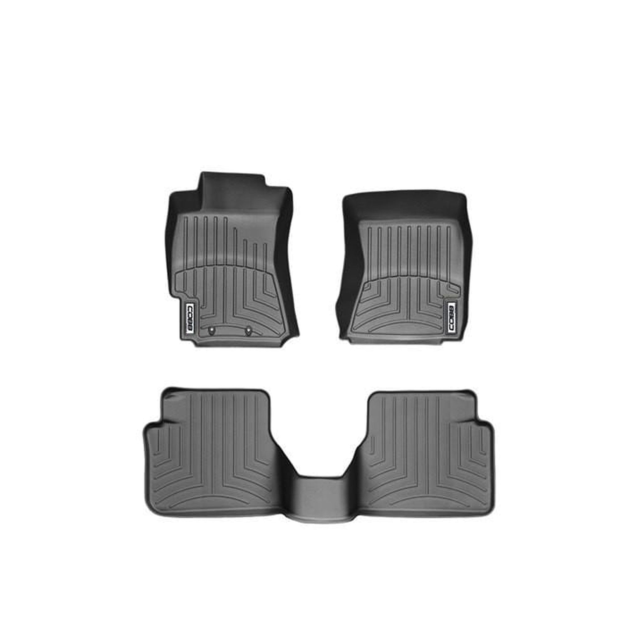 COBB x WeatherTech FloorLiner and Rear FloorLiner Set Subaru Forester XT 2009-2013 | WT441881-441662