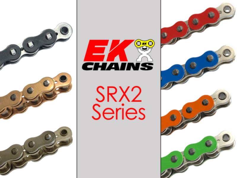 Vortex Racing 520 SRX2 Clip Master Semi Press Chain Links for Enhanced Performance vtx520SRX2-SKJ/K