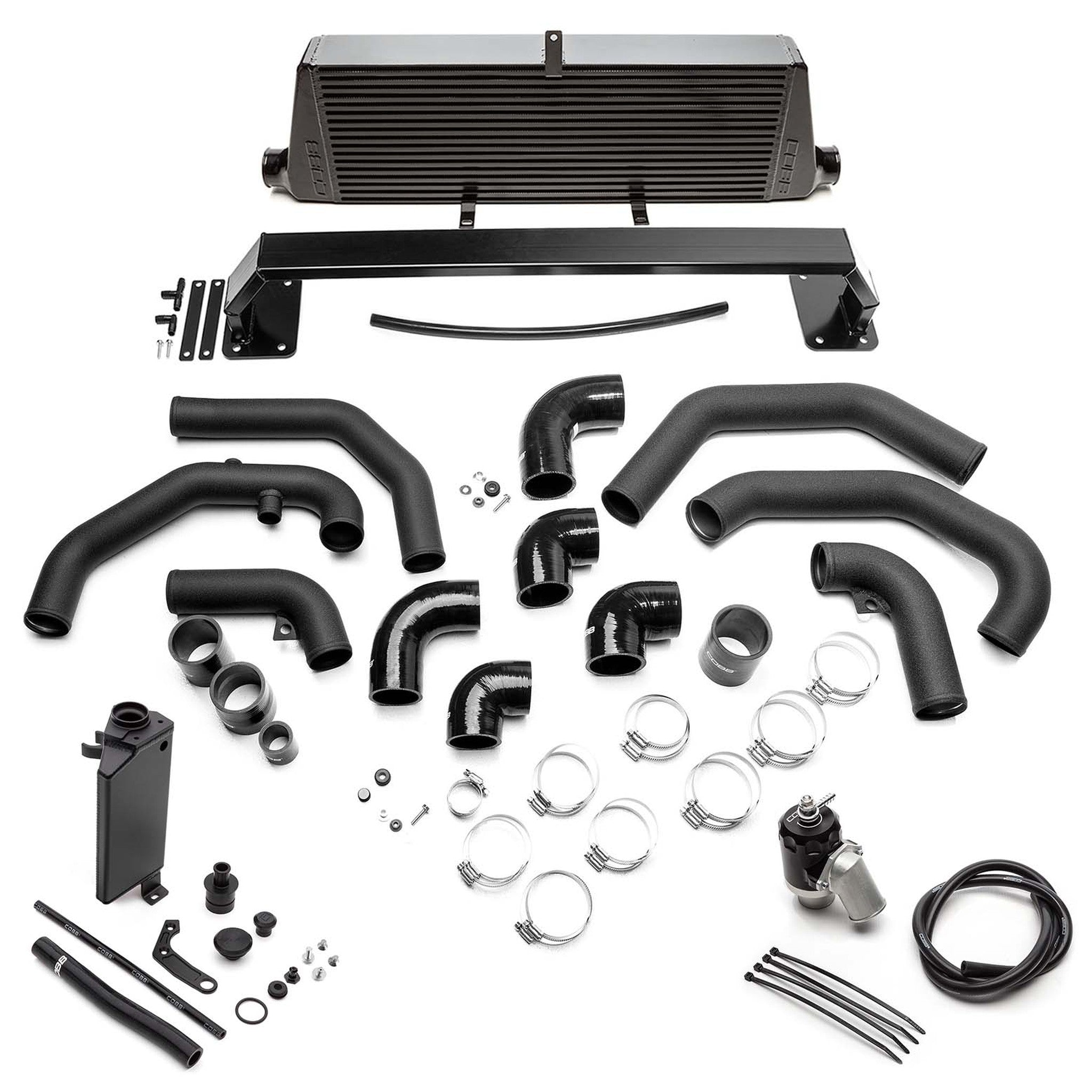 Cobb Front Mount Intercooler Kit Black 2011-2014 Subaru STI | 715500-BK