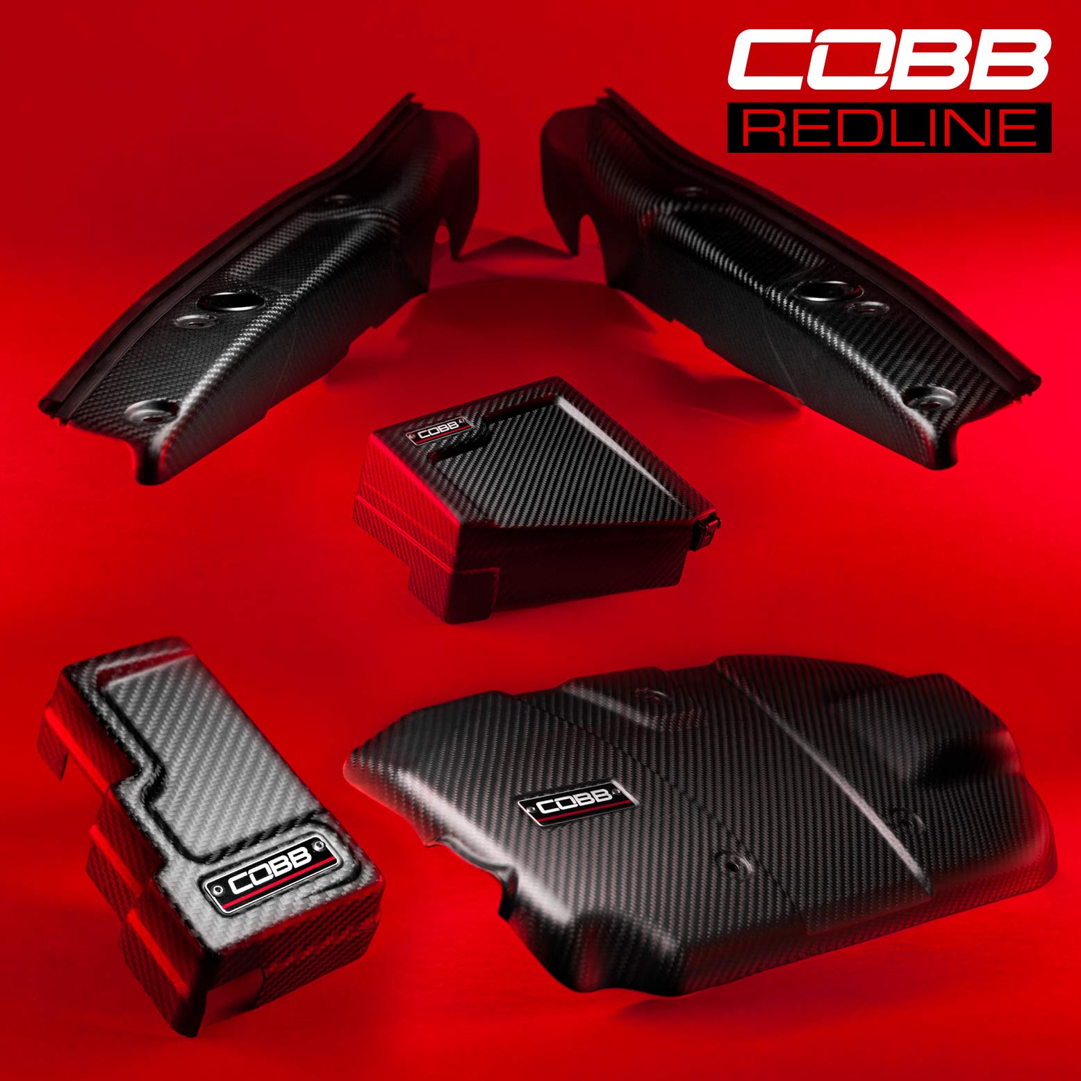 Cobb Redline Matte Carbon Fiber Dress-Up Kit Subaru WRX 2022-2025 | SUB006REDED-RMC