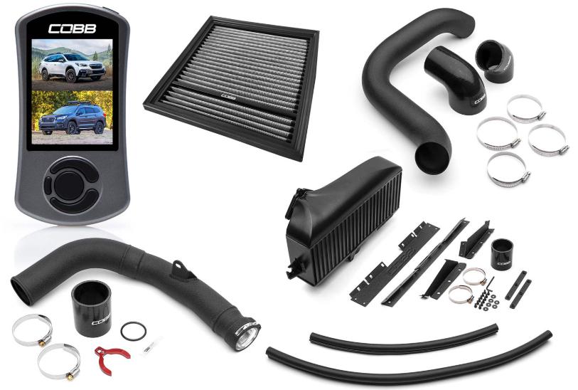 Cobb Stage 2 Power Package Black 20-22 Subaru Outback XT/2022 Outback Wilderness | SUB0050020-BK