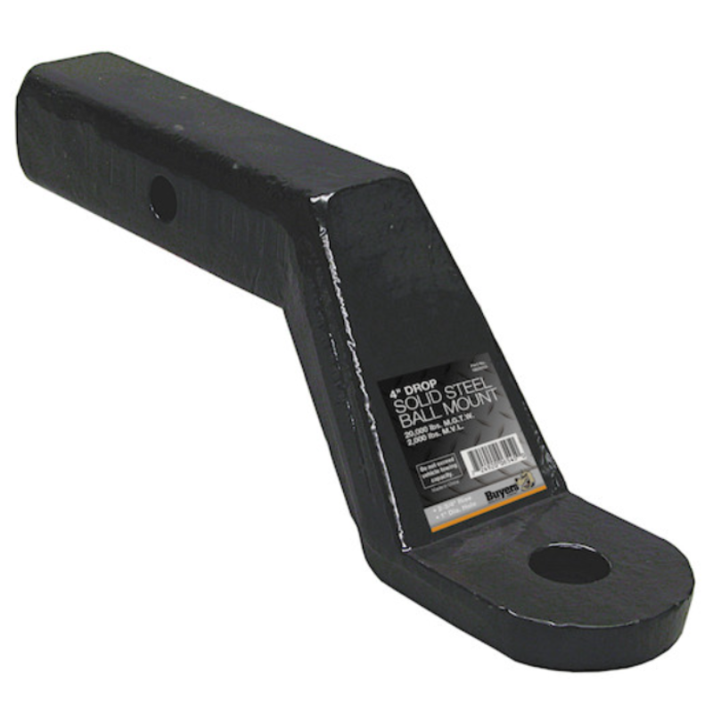 Buyers Products 2 Inch Forged Ball Mounts W/ 4" Drop Model 1803055