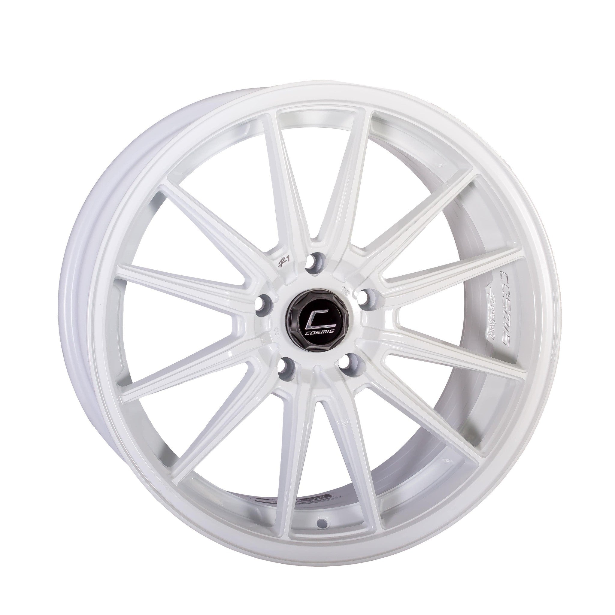 Cosmis Wheels R1 White Wheel 18x9.5 +35 5x120