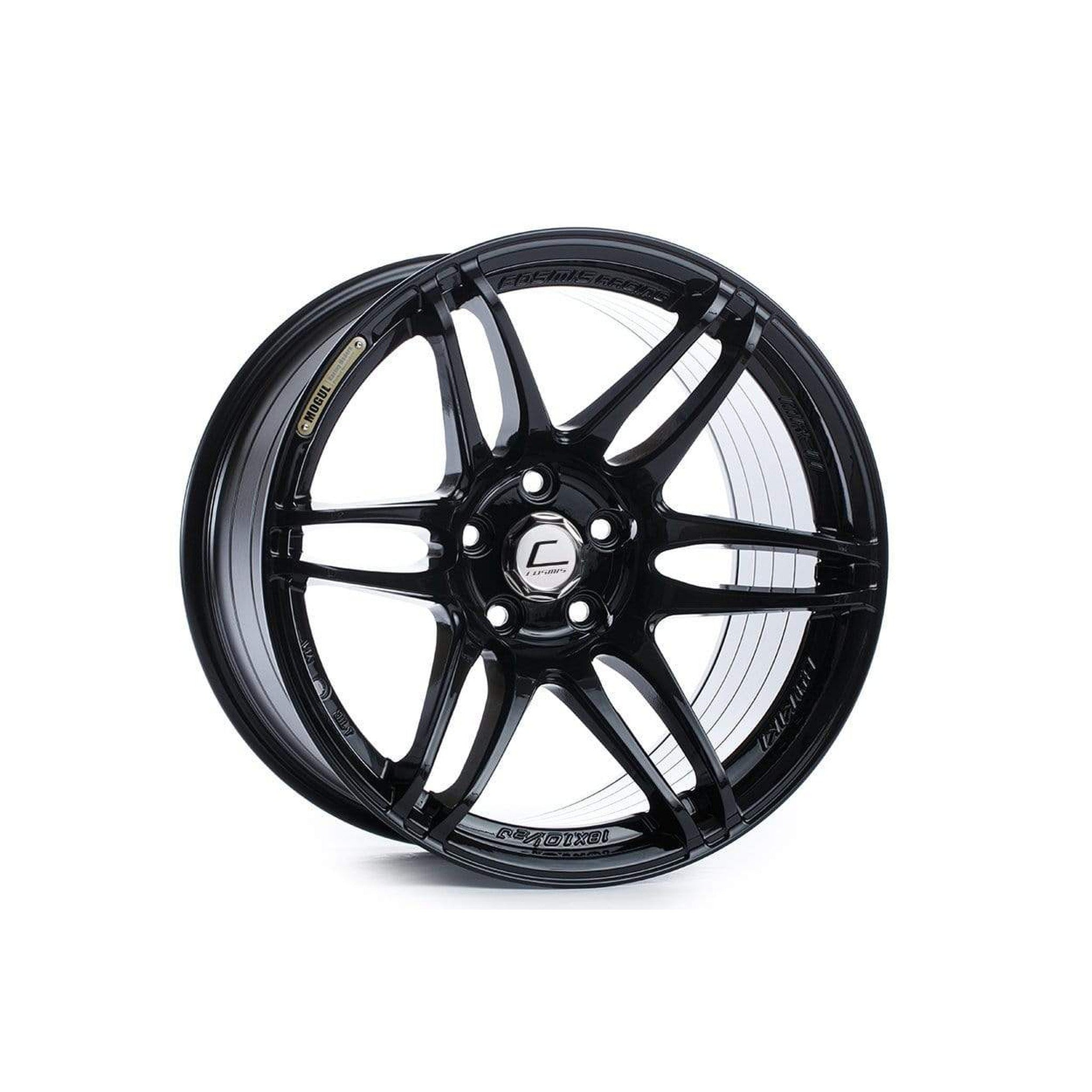 Cosmis Wheels WRX MRII Black 18x8.5 +22 5x114.3