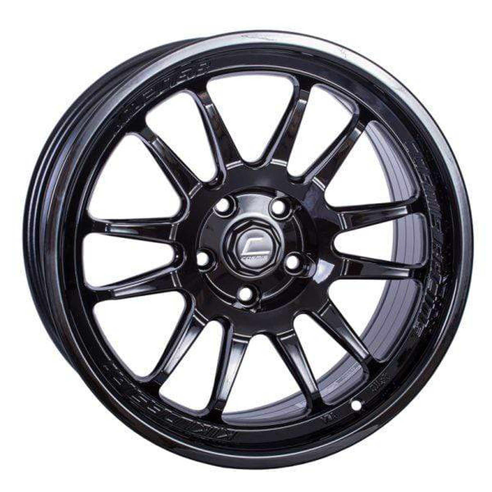 Cosmis Wheels XT-206R Black Wheel 17x8 +30 5x114.3