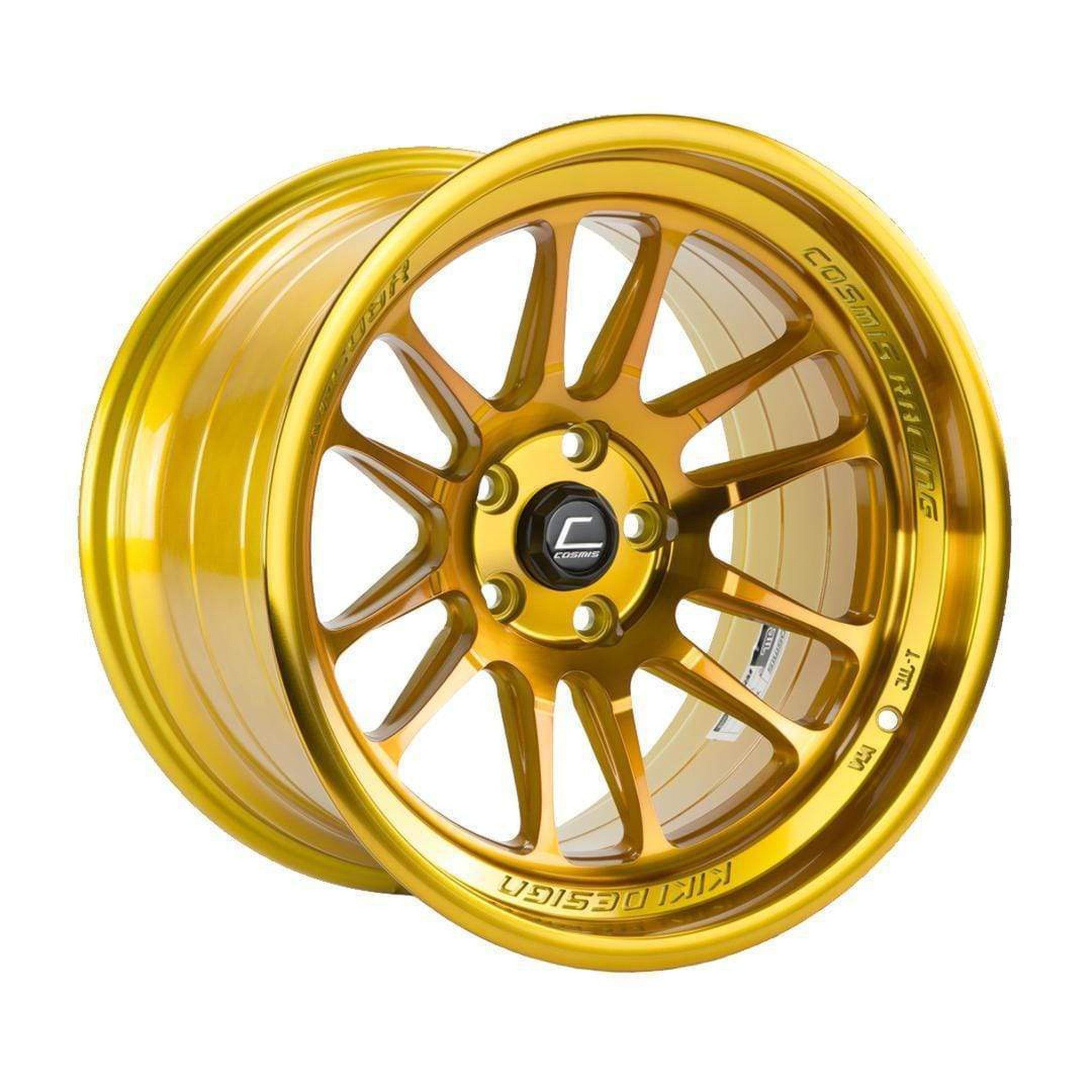 Cosmis Wheels XT-206R Hyper Gold Wheel 18x9.5 +10 5x114.3