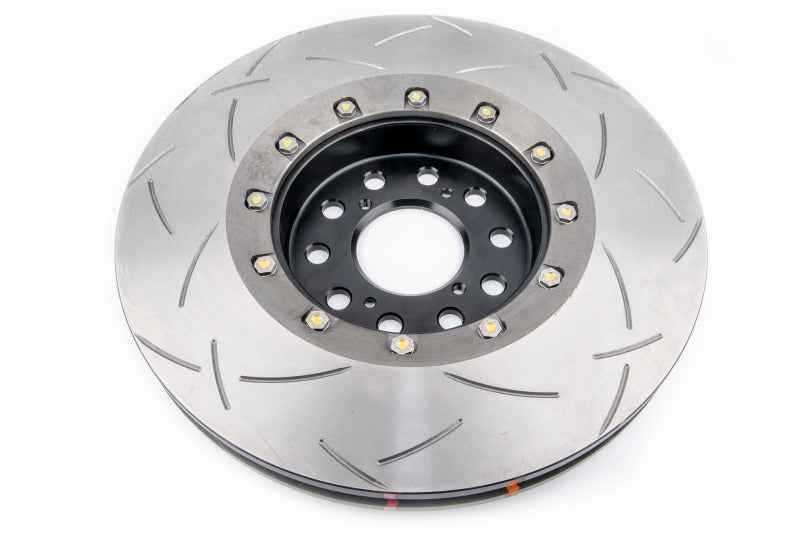 DBA 17+ Honda Civic Type R 5000 Fully Assembled 2-Piece Black Rotor Hat T3 Slotted 350mm x 32mm 53700BLKS