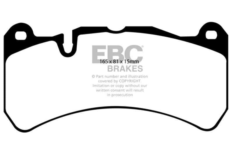EBC 18-20 Subaru Impreza 2.5 Turbo STi Orangestuff Front Brake Pads DP91591