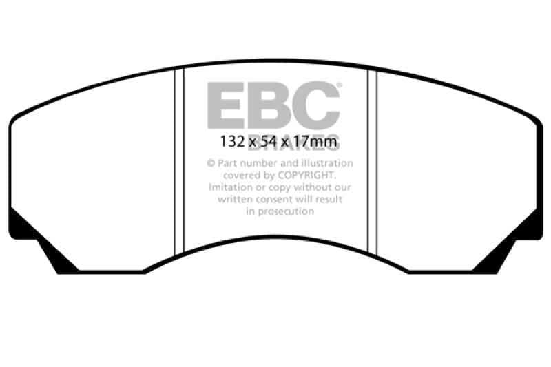 EBC AP Racing CP6320 Caliper Bluestuff Brake Pads DP5031NDX