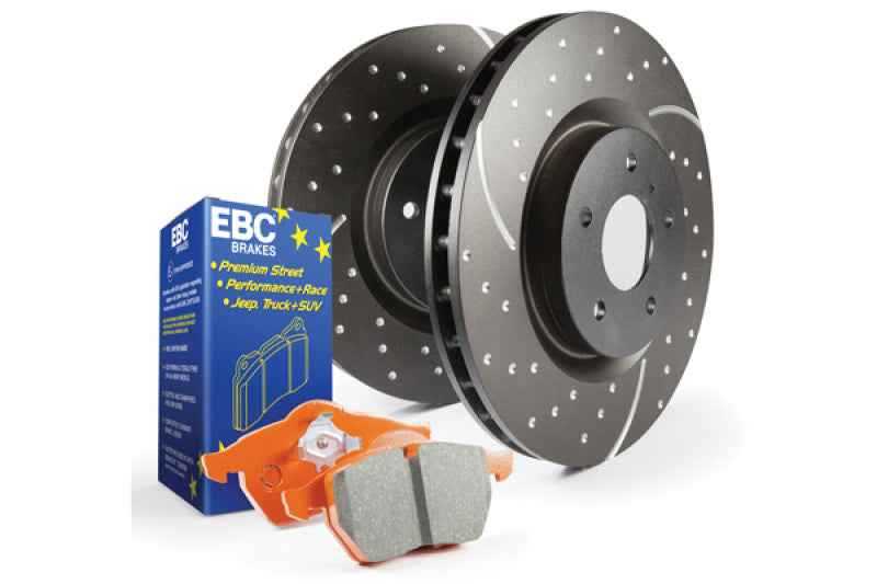 EBC S8 Kits Orangestuff Pads & GD Rotors S8KF1151